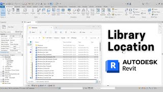 Where are the Revit family template and library files stored on my computer [upl. by Anuqahs]