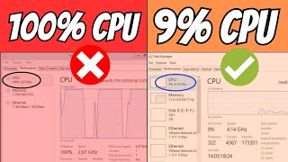 How to Fix 100 CPU Usage while Gaming Updated 2024 [upl. by Egan]