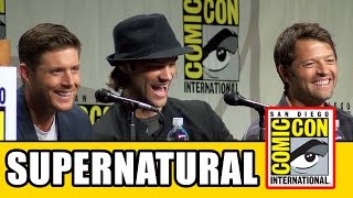 SUPERNATURAL Comic Con Panel [upl. by Lanny]