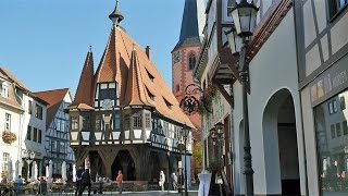 Michelstadt Sehenswürdigkeiten der mittelalterlichen Fachwerkstadt [upl. by Wilonah949]