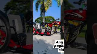 Honda TMX side car set up shortvideo motors viralshort motorcycle hondatmx155 fullbuild [upl. by Chiles]