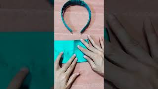 Easy Hair Band Tutorial  How to Make a Hair Band for Your Baby Girl at Home [upl. by Oran]