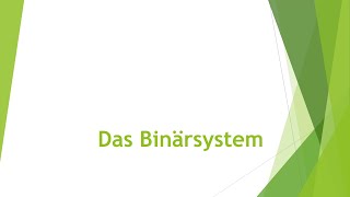 Digitale Grundlagen Das Binärsystem einfach und kurz erklärt [upl. by Acimahs]