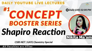 Shapiro Reaction  Named Reactions for CSIR NET GATE Chemistry  Organic Chemistry by MadChem Classe [upl. by Marlette642]