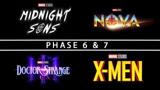 Marvel Phase 6 amp Phase 7 Projects Update Nova Doctor Strange 3 amp More [upl. by Winona405]