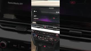 KIA Niro Changing MPH to KMH [upl. by Norvil]