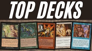 PREMODERN TOP 10 DECKS 2023  METAGAME [upl. by Didier838]