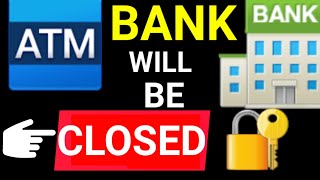 BANK HOLIDAYS LIST  BANKS WILL REMAIN CLOSED FOR 13 DAYS IN NOVEMBER [upl. by Alexa45]