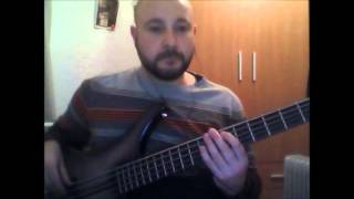 Rihanna quotMan downquot bass cover [upl. by Barcellona]