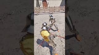 Poleaxe Punishment  Half Sword Playtest [upl. by Arni]