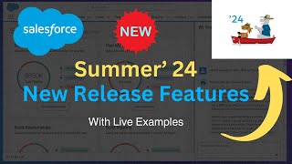 Salesforce Summer 24 New Release Features  SalesforceHunt  summer24  winter24  spring24 [upl. by Erskine304]