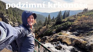 Podzimní Krkonoše na jeden den aneb krása nádhera I Day hike vlog [upl. by Dinsdale]