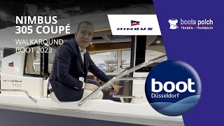 Nimbus 305 Coupé Walkaround auf der boot 2023 [upl. by Rexer]