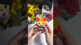 Nano Blocks Rengoku Demon Slayer✨ bricks nanoblock shorts [upl. by Klehm283]