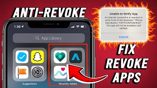 Best Way to Fix Revoked Apps on iOS No DNSNo Computer [upl. by Gelasius]