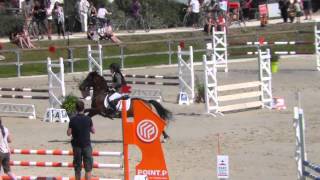 CSO Poney 2C Benjamin CLEMENCE PETITJEAN [upl. by Nivrae]