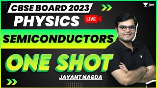 CBSE Board 2023 Semiconductors  One Shot  Unacademy JEE  cbsephysics  Jayant Nagda [upl. by Bannister777]