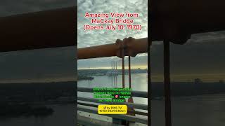 Amazing View from MacKay Bridge connecting Halifax and Dartmouth Nova Scotia 🇨🇦  PINS TV [upl. by Willman]