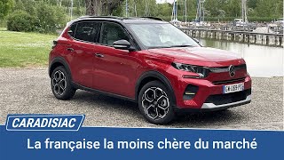 Essai  Citroën C3 2024  la moins chère des citadines françaises [upl. by Ardnuasal]