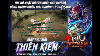 Trailer máy chủ Thiên Kiếm  Open tháng 112024 [upl. by Llenyr]