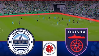 Mumbai City FC vs Odisha FC  ISL 202425  Watch Along amp eFootball Match [upl. by Casmey730]