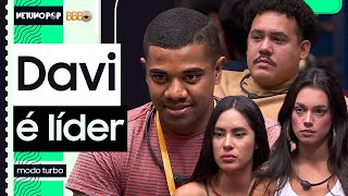 BBB 24 Davi é líder e coloca Lucas Buda no paredão com Alane e Isabelle  Giovanna é eliminada [upl. by Nylanej173]