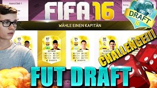 FIFA 16 FUT DRAFT CHALLENGE DEUTSCH  FIFA 16 ULTIMATE TEAM FUT DRAFT WÜRFEL SPECIAL DAT SPIELER [upl. by Dressler]