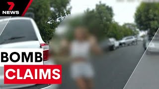 Police bust accused Brisbane bomb makers  7NEWS [upl. by Aerdied]