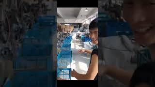 Mesh Scourer Workshop Interior DisplayFactory Kitchen Sponge Cleaning [upl. by Johannes]