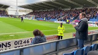 Chesterfield Fans vs Weymouth  2 Kabongo Tshimanga Goals 13112021 [upl. by Carlile283]