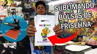 SUBLIMANDO BOLSAS DE FRISELINA 2020 [upl. by Darahs944]