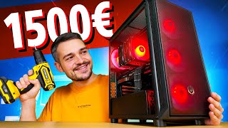 Wir bauen amp testen den 1500€ GAMING PC  Starke PreisLeistung 2024 [upl. by Adnohrahs]