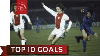 TOP 10 GOALS  Johan Cruijff [upl. by Higley]