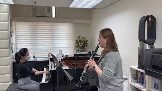 ABRSM Clarinet from 2022 Gr5 B1 Deserto e il luogo by Bellini [upl. by Ymor343]