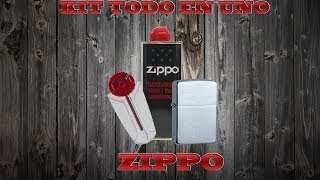 review del kit de zippo todo en uno [upl. by Nena]