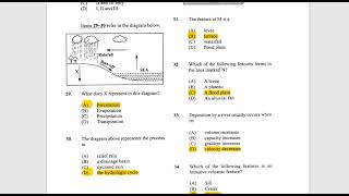 CSEC Geography Paper 1 for 2023 Solution [upl. by Roe]