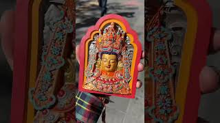 Jokhang Jowo Buddha Tibet Tsa Tsa [upl. by Arratoon]