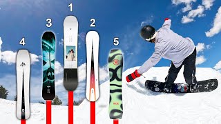 The 5 Most Popular Snowboards in the World [upl. by Ellebana914]