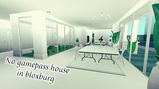 No Gamepass house in bloxburg  Roblox [upl. by Thora]