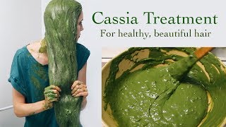 CASSIA TREATMENT FOR HEALTHY HAIR My experience  how to [upl. by Narhem]