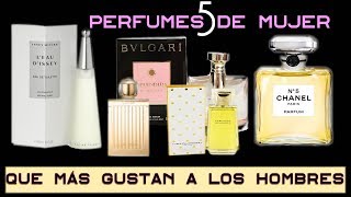 5 perfumes de mujer que más gustan a los hombres [upl. by Yi]