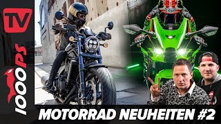 Motorrad Neuheiten 2021  22 weitere neue Modelle  Motorradmesse mit 1000PS [upl. by Adnohsed]