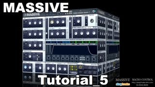 Native Instruments MASSIVEの使い方⑤ MACRO CONTROL（Sleepfreaks DTMスクール） [upl. by Yliah]