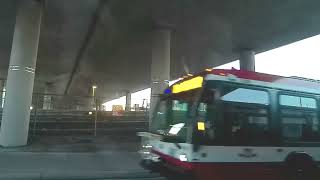 Ride Toronto TTC Bus Route 129  3240 Southbound To Kennedy Station on McCowan Rd  0551AM [upl. by Enitsej570]