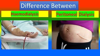 Difference between Hemodialysis and Peritoneal Dialysis [upl. by Franckot]