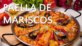 🥘 Paella de Mariscos Fácil y Deliciosa ¡Descubre el Secreto 🦐🦑 Receta Auténtica [upl. by Bartram]