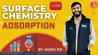 Surface Chemistry L1  Adsorption  Class 12 Chemistry  JEE Mains amp Advanced 2020  Vedantu [upl. by Amii]