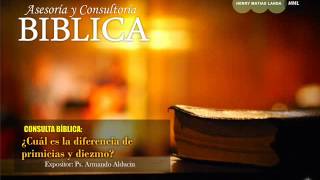 Verdad Biblica Cuál es la diferencia entre primicias y diezmo Armando Alducin [upl. by Ahsaf]