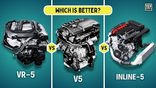 Comparing Straight5  VR5  V5 Engine  Pros amp Cons of Each Explained [upl. by Zedekiah]