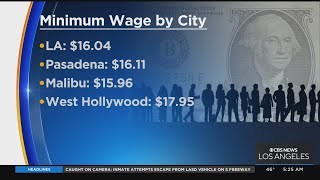 California minimum wage increase takes effect this week [upl. by Viv]